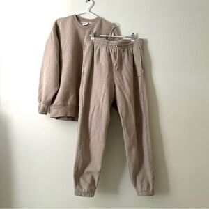 Aritzia Tna Sweatfleece Set